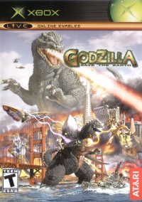Godzilla Save the Earth Xbox US box art